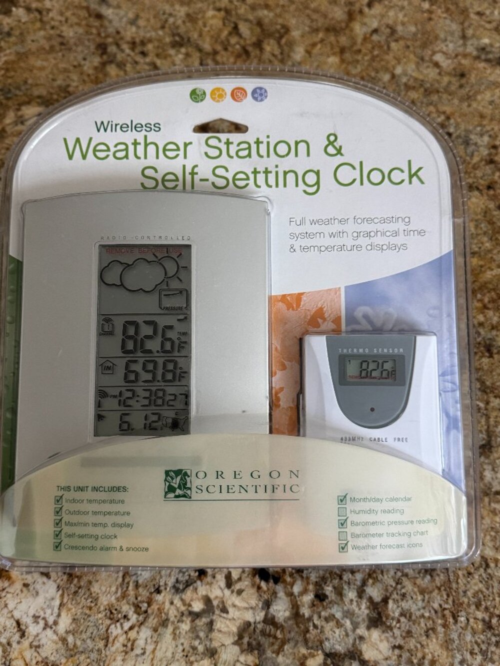 OREGON SCIENTIFIC Classic BAR888A Indoor Weather Station